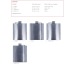 Matt stainless steel flask (235 ml), flange promotional