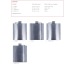 Product thumbnail Matt stainless steel flask (235 ml) 1