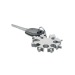 multi-function tool flocon stainless steel, multifunction tool promotional