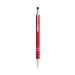 Aluminium pen with tactile tip, metal pen promotional
