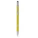 Aluminium pen with tactile tip, metal pen promotional