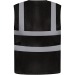 High-visibility vest with openwork mesh, safety vest promotional