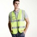 Product thumbnail POLUX high visibility waistcoat with zip 2