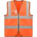 Product thumbnail POLUX high visibility waistcoat with zip 1