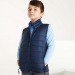 Product thumbnail Quilted waistcoat with light and warm padding OSLO (Children's sizes) 0