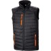 Black compass softshell waistcoat - Result wholesaler