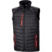 Black compass softshell waistcoat - Result wholesaler