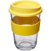 Tumbler 30cl transparent, mug and cup with lid promotional