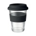 Glass tumbler 35cl, mug and cup with lid promotional