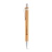 Bamboo ballpoint pencil and mechanical pencil set, Set with mechanical pencil promotional