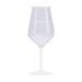 Product thumbnail HappyGlass Lady Abigail White Tritan Wine Glass 460 ml 0