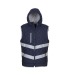 Product thumbnail Hi-Vis Kensington Hooded Gilet - High visibility quilted bodywarmer 1