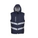 Bodywarmer matelassé haute visibilité, Bodywarmer ou veste sans manches promotional