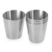 Set of 4 mini metal cups, Reusable cup promotional