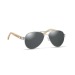 Lunettes de soleil en bambou, lunette de soleil promotional