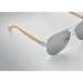Lunettes de soleil en bambou, lunette de soleil promotional