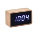 Product thumbnail Bamboo LED Clock 5