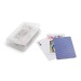 Playing cards in plastic case, card game promotional