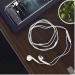 Product thumbnail Keburu - Wired In-Ear Headphones with Mic - White 3