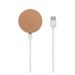 Chargeur sans fil rond 10W, Accessoire en liège promotional