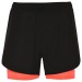 Product thumbnail LANUS - Women's sport shorts with contrasting mesh inside 1