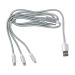 Product thumbnail Long 3-in-1 charging cable  0
