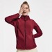 Product thumbnail LUCIANE WOMAN - Women's fleece jacket for sports, high collar and long sleeves with contrast piping 0
