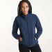 Product thumbnail LUCIANE WOMAN - Women's fleece jacket for sports, high collar and long sleeves with contrast piping 2