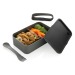 Product thumbnail Lunch box with spoon in rPP GRS 3