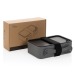 Lunch box with spoon in rPP GRS wholesaler