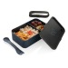 Lunch box with spoon in rPP GRS wholesaler