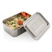 Watertight lunch box in recycled stainless steel RCS wholesaler