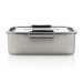 Watertight lunch box in recycled stainless steel RCS wholesaler