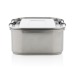 Watertight lunch box in recycled stainless steel RCS, meal box promotional