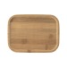 Product thumbnail Lunchbox 110cl metal and bamboo 3