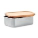 Product thumbnail Lunchbox metal and bamboo with cutlery 4