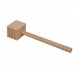 Product thumbnail Wooden meat mallet 0