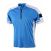Cycling jersey man 1/2 zip James & Nicholson wholesaler