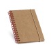 Product thumbnail Spiral hard cover notepad - 60 lined recycled sheets 2