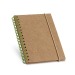 Product thumbnail Spiral hard cover notepad - 60 lined recycled sheets 3
