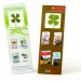 Product thumbnail Bookmark lucky clover 0