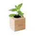 Product thumbnail Wooden pot with seed. 1