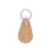 MILLAU. Porte-clés en liège, Porte-clés en bois promotional