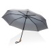 Mini umbrella 20.5" rPET 190T bamboo handle Impact AWARE, Durable umbrella promotional