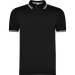 Product thumbnail MONTREAL - Short sleeve polo shirt with 1x1 rib collar and cuff 4