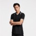 Product thumbnail MONTREAL - Short sleeve polo shirt with 1x1 rib collar and cuff 0
