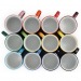 Premium two-tone mug, mug with full color photo printing promotional