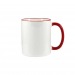 Premium two-tone mug, mug with full color photo printing promotional
