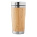 Bamboo double wall mug wholesaler