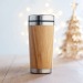 Bamboo double wall mug wholesaler